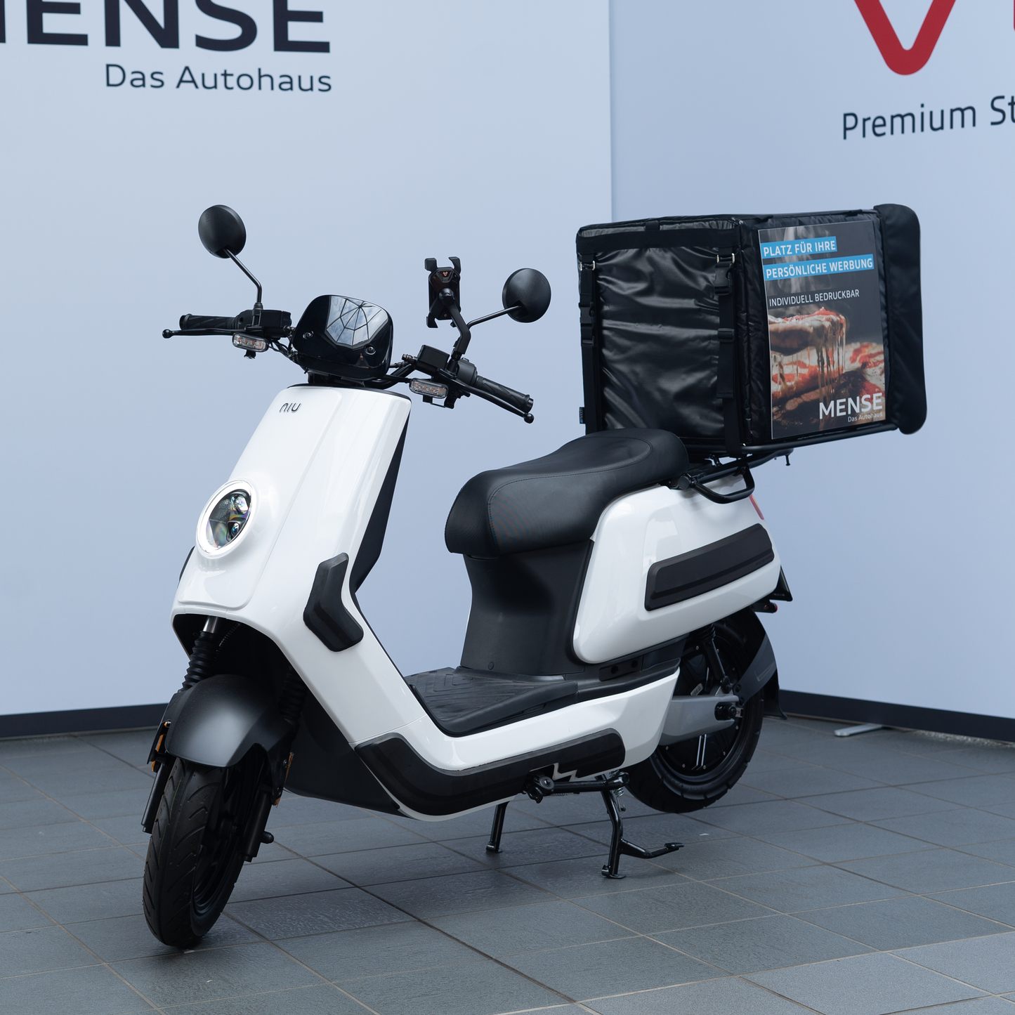 NIU NQi GT Cargo | 70 km/h | Weiß