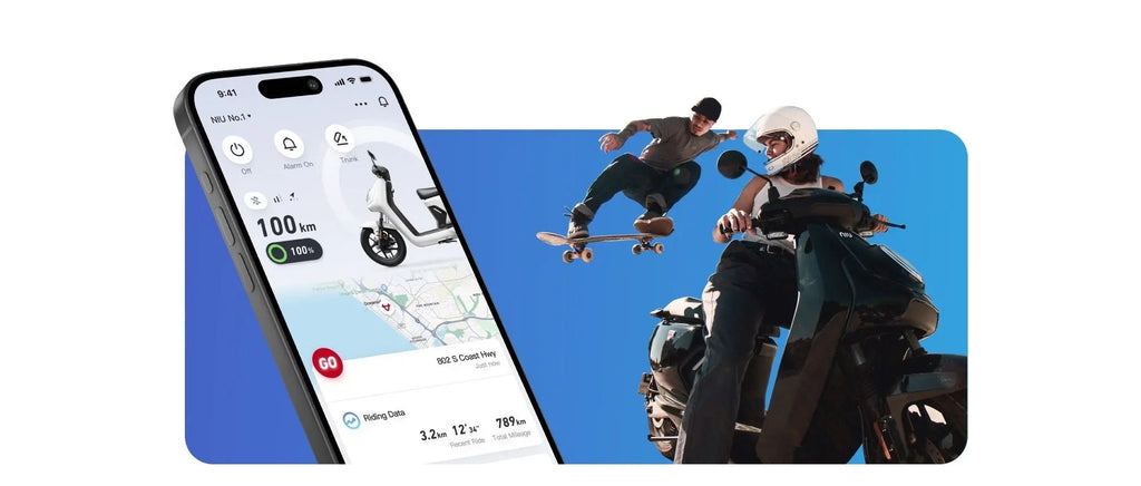 NIU App – volle Kontrolle über deinen NIU E-Roller