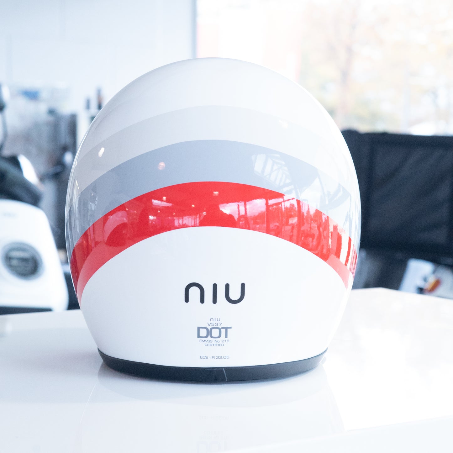 Niu Helm | Weiß | E9 zertifiziert