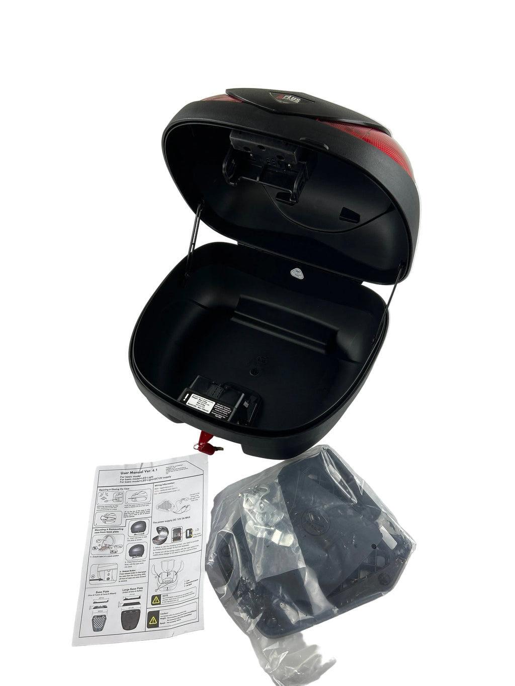 Topcase Tailbox | 36 Liter mit Reflektor universal