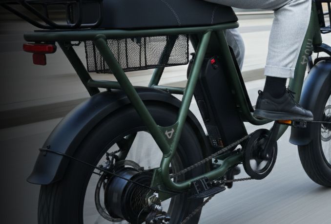 Antrieb und Akku des NIU BQi Utility 200